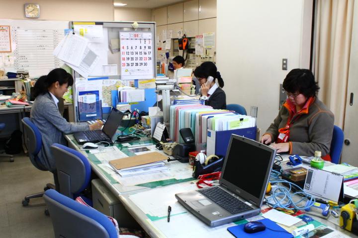 事務所の様子