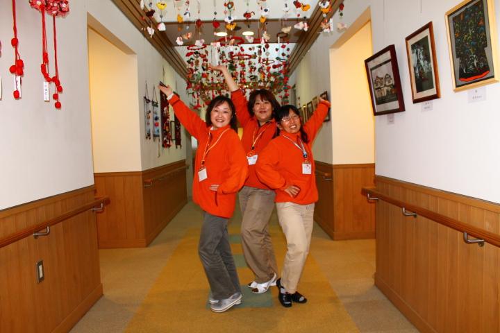 地域包括支援センターの３人組です。