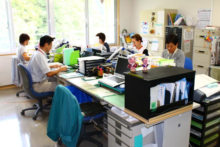 事務所風景