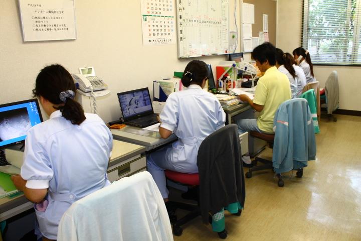事務所の様子
