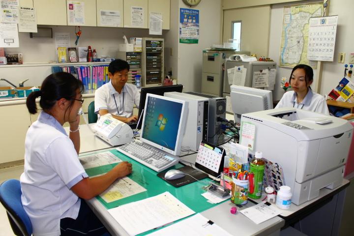 事務所内の様子