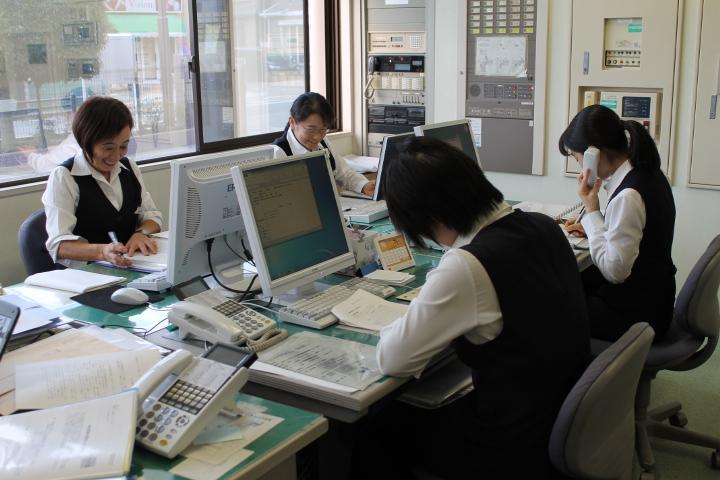 事務所内の様子