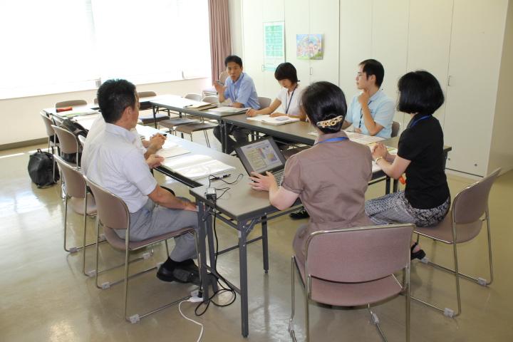 関係部署との打ち合わせ（２Ｆ）